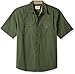 Wrangler Authentics Men's Short Sleeve Canvas Shirt, Beetle, XL