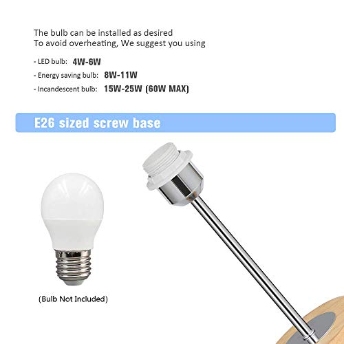 Small Table Lamps Set for Bedroom, Wood Desk Lamp with White Fabric Shade for Dresses, Nightstand, Bedside, Coffee Table in Living Room, College Dorm, Baby Room, Sliver