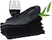Yomandamor Men's 5 Pack Bamboo Mid-Calf Dress Socks,Size 10-13