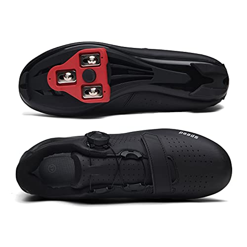 Men’s Cycling Shoes with Delta Cleat Set, Road Bike Shoes Compatible