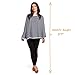 Sale! 360° Full Coverage Nursing Cover for Breastfeeding - Luxurious, Soft Breathable Cotton in Poncho Style (Navy Stripe)