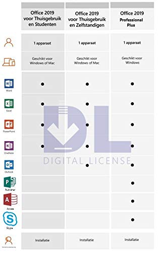 Microsoft Office 2019 - Professional Plus - Voor 1 PC (Windows 10) - Eenmalige aankoop - Meerdere talen (Licentie in… - Image 5