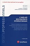 L'anglais des contrats internationaux by