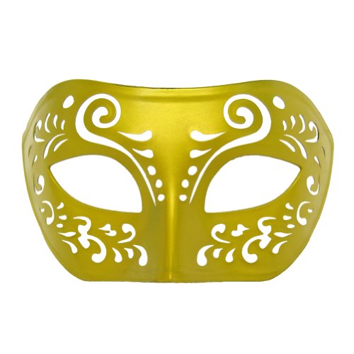 Dream Tale Gold Venetian Masquerade Mask ~ Mardi Gras Prom Party (STC12926)