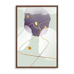Framed Canvas Home Artwork Decoration Abstract Artwork Canvas Wall Art for Living Room, Bedroom - 16x24 inches