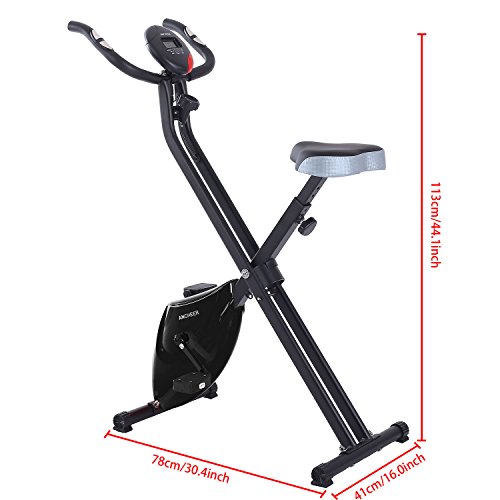ANCHEER Stationary Upright Exercise Bike Cardio Indoor Cycling