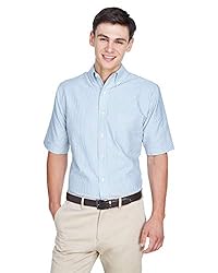 UltraClub Men's Classic Wrinkle-Resistant