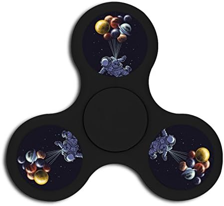 3D Printing Astronaut-dreams-escape-flying Triangle High-speed Peg-top Finger Fidget Spinners Toy Whipping Top for Adult Children Relieve Stress