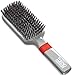 Torino Pro Hard Wave Brush By Brush King - #1570 - Rubber grip Vertical Brush - 9 row - 360 wave brushes- Great for wolfing