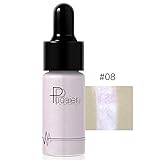 Doinshop Highlighter Liquid Make Up 12 Colors Concealer Shimmer Face Glow Cream (H)