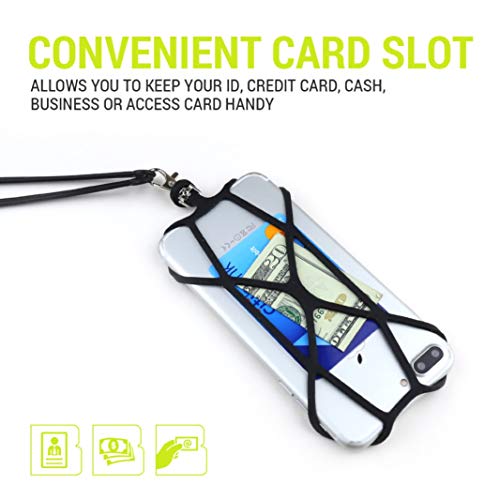 Gear Beast Universal Cell Phone Lanyard Silicone Cell Phone Holder