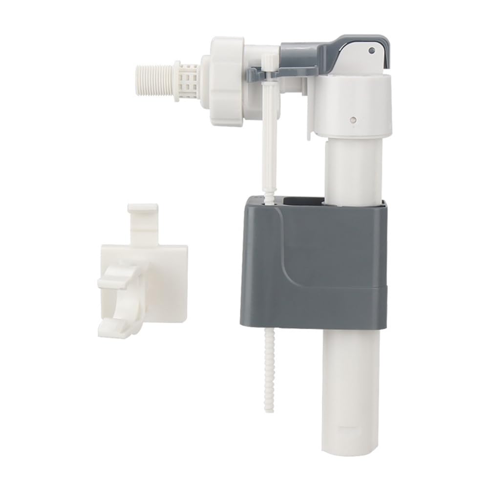 Tskcvy Bathroom In-Wall Water Tank Inlet Valve, G3/8 inch, Plastic, Globe Valve, Wall Hanging Toilet Water Valve Accessory