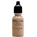 Large Bottle Airbrush Makeup Foundation Matte Finish M4 Classic Beige Water-based Makeup Long Lasting All Day Without Smearing Running, Fading or Caking 0.50 Oz Bottle By Glam Air