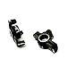 Hot Racing OFE2101 Aluminum Steering Knuckles Spindles Blocks - Mini 8 Truggy DB
