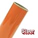 Siser EasyWeed HTV 11.8" x 3ft Roll - Iron on Heat Transfer Vinyl (Orange)