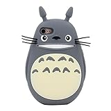 iPhone 7 Case, MC Fashion Lovely 3D Cute Japanese Cartoon Totoro Soft Silicone Phone Case Skin for Apple iPhone 7 (2016) and iPhone 8 (2017) (Totoro)