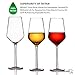 MICHLEY Unbreakable Large Wine Glasses, 100% Tritan Plastic Shatterproof Wine Glasses, BPA-free, Dishwasher-safe 13.7 oz, Set of 4