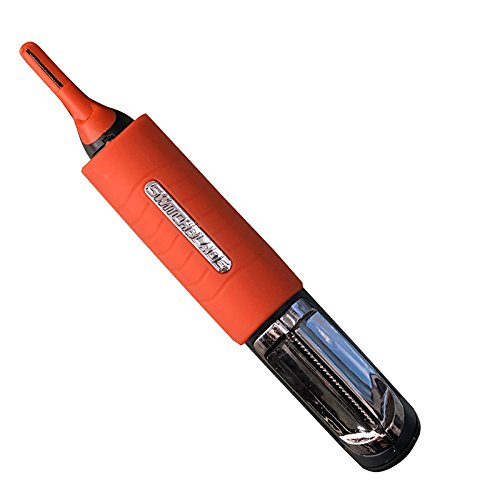 ZeHui Micro Personal Beard Hair Touch Trimmer Shaver Man 2 in 1 Dual End Trimmer Clipper Grooming Remover Anti-skid Handle with LED Light - Thumbnail 4