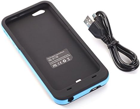 External Battery Case for iPhone6 plus, Lightmate[Certified] Ultra-Slim Protective Extended iPhone 6 plus Charging Case with Removable / Rechargeable Power Cover [Fits all versions of the Apple iPhone 6 plus / 6000mAh Battery Pack / Full iOS 8 Compatible Support / No Signal Reduction / CE&amp;ROHS&amp;FCC Certified / 5.5 Inch-Model Only]