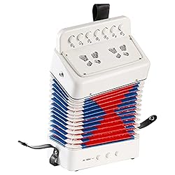 Tosnail Kids Accordion Toy 10 Keys Buttons Control