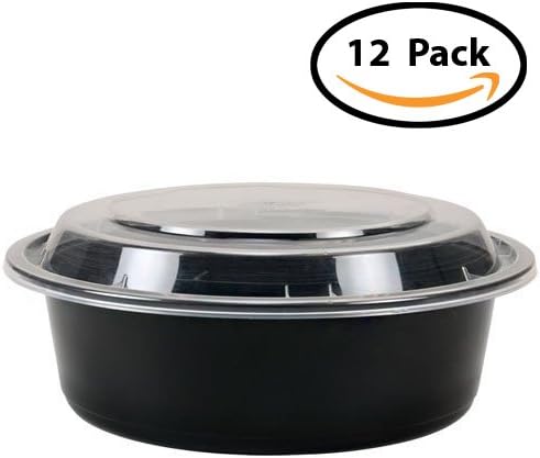 12 pack Round Containers 32oz.