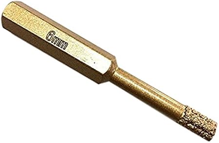 Professionnelle Diamant Foret Foret Pour Carrelage Dur 6 Mm 6 Pans Granit Foret Diamante A Sec Marbre Sous Vide Amazon Fr Bricolage