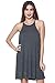 A+D Women’s Halter Tank Summer Dress – Casual Flowy Swing Tunic Sundress