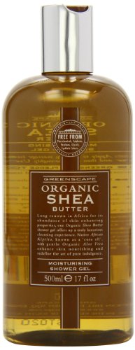 Greenscape Organic SHEA BUTTER Natural Moisturisng Shower Gel 500ml