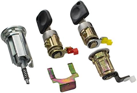myshopx Set Door Lock Cylinder Door Lock Ignition Lock Cylinder Tailgate Lock Z6