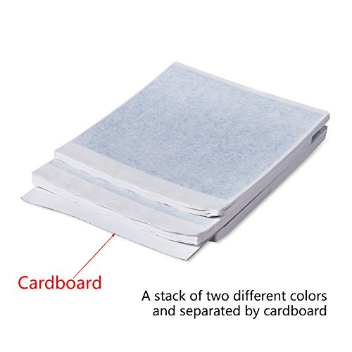 Gold Leaf Sheets Set, 300 Sheets Imitation Hold Golden Leafing Sheets Foil Paper for Slime Nails Paintings Statues Face Wall Furniture Decorations, 3.15 by 3.35 inches, 6 Colors - Thumbnail 5