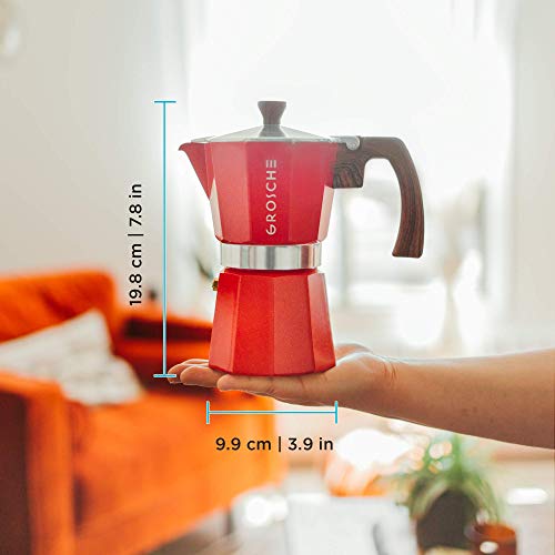 GROSCHE Milano Stovetop Espresso Maker 