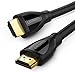 UGREEN HDMI Cable Premium High Speed HDMI Male to Male 2.0 Monitor Video Cable with 18Gbps 3D 4K HDR 60Hz, Ethernet and Audio Return Compatible for Playstation 4, 6FT