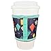 MOXIE Cup Sleeves 3 pack – Reusable Coffee Sleeves - Insulated to protect your hands! – Perfect for hot & cold drinks - One size fits all (Kites 3pk)