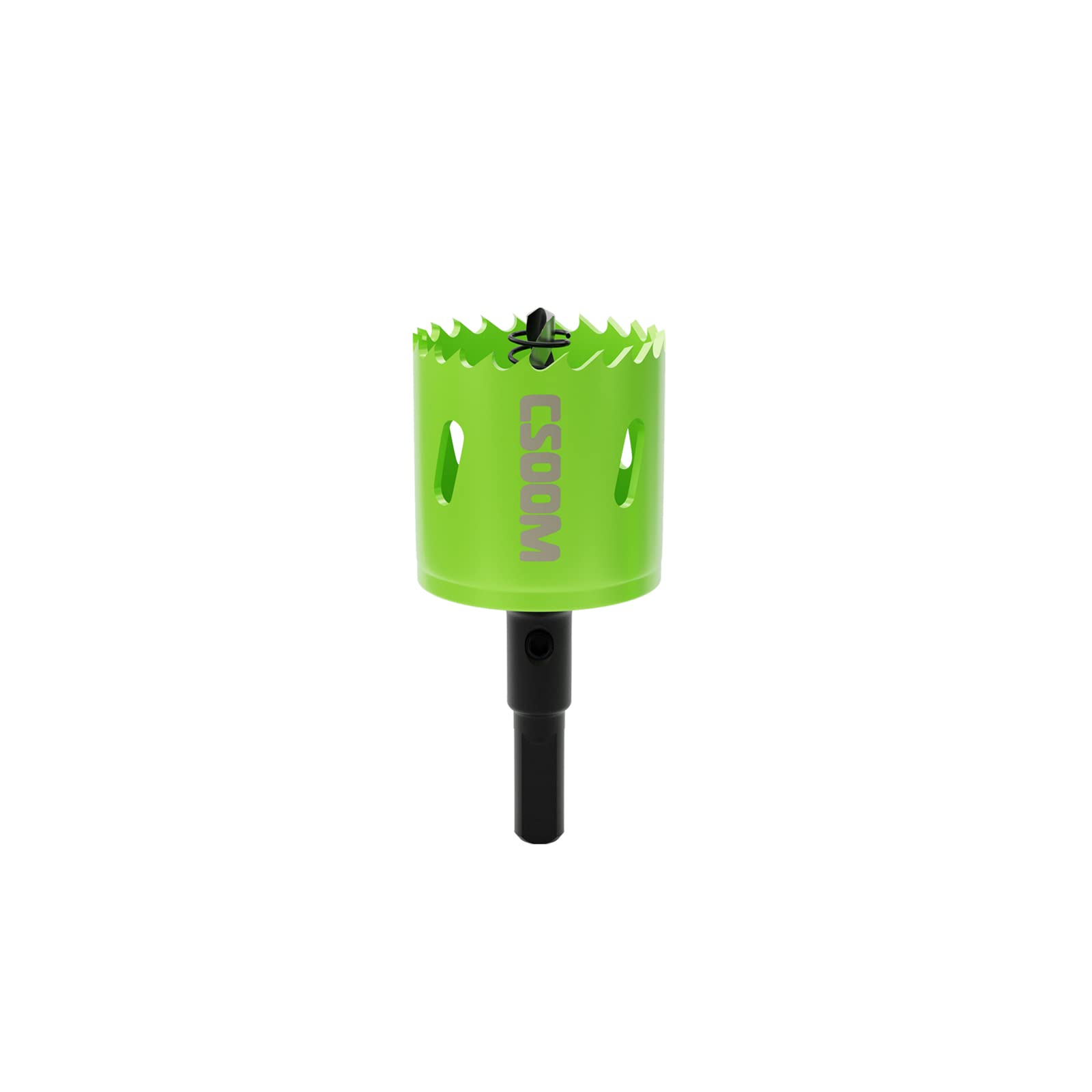 CSOOM Bi-Metal Hole Saw Drill Bit for Working in Plasterboard, Plastic, Wood, Metals, Thin Sheet Steel, High Performance Drilling Tool, Size 40 mm