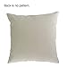 BLEUM CADE Set of 4 Decorative Throw Pillow Covers Cushion Couch Pillow Cover 100% Cotton Linen Deer Pattern for Home Office Car Sofa 18x18 inches (45x45 cm)