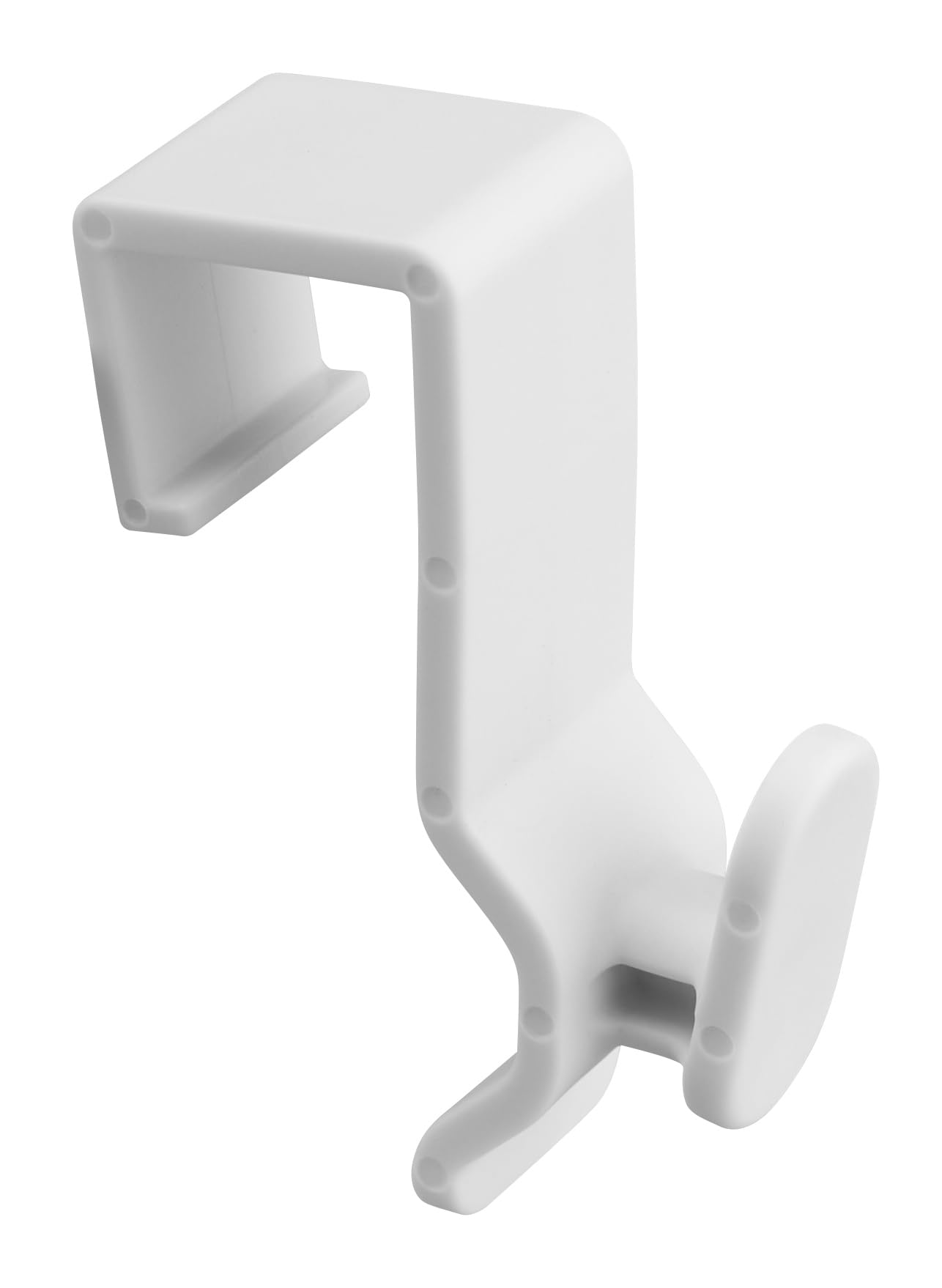 SOMA Window Hooks White 17 mm Set of 10 for Decorations, Glue-Free, No Screws