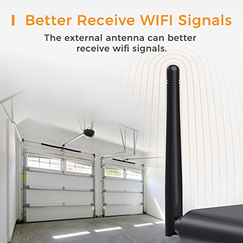 Refoss Smart Wifi Garage Door Opener with External Antenna, Upgrade
