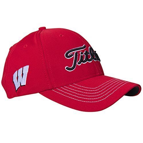 Titleist NCAA Collegiate Cap, Wisconsin, Medium/Large