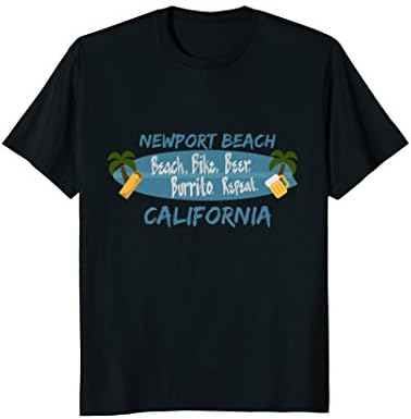 Pacific TeesNewport Beach T-Shirt Orange County California Men Women
