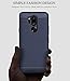 LG G7 ThinQ Case, LG G7 Case, Asmart Resilient Shock Absorption LG G7 ThinQ Case Slim Carbon Fiber Bumper Cover Flexible TPU Protective Phone Case for LG G7 ThinQ (Blue)