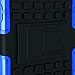 Sony Xperia L1 Case,Mama Mouth Shockproof Heavy Duty Combo Hybrid Rugged Dual Layer Grip Cover with Kickstand for Sony Xperia L1 (with 4 in 1 Packaged),Blue