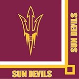 Creative Converting 20 Count Arizona State Sun Devils Beverage Napkins