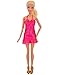 Ebuddy 5 pcs Party Dress/40 pcs Accessories/10 pair Shoes Mini Doll Clothes Set For Barbie Doll