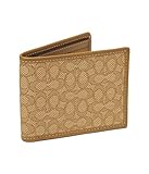 COACH Slim Billfold in Micro Signature Jacquard
