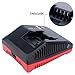 Epowon 18-Volt Multi Chemistry Battery Charger Compatible with Porter Cable PCXMVC Lithium Ion & NiCad NiMh Slide PC18B PC18B-2 PC18BL PC18BLX PCC489N Cordless Power Tool Battery