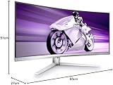 Philips Evnia 34M2C7600MV 34" Curved WQHD Gaming Monitor 165Hz Mini LED HDR1400 view 9