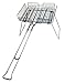 Rome Products 07-30855 Basket Broiler With Grilling Stand One Size Gray