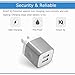 USB Charger, Charging Block, WITPRO 3-Pack 2.1A Dual USB Wall Charger Quick Plug Power Adapter Compatible with Phone Xs/Xs Max/XR/X/8/7/6S/6 Plus/5S/4S, Samsung, LG, Moto, Android More