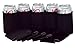 QualityPerfection 50 Black Premium Blank Beer Can Coolers Sleeves Soft Drink Collapsible Insulator Coolers | 30 Colors | Perfect For DIY Projects,Holidays,Events(50, Black)