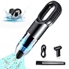 Portable Cordless Handheld Vacuum Cleaner, Farsaw 7000PA Strong Suction, 2 Speeds, 120W High Power, USB Charging, Wet…